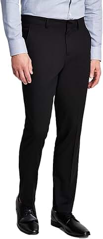 Black men's suit pants, size 36W x 32L