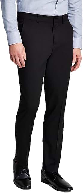 Black men's suit pants, size 32W x 32L
