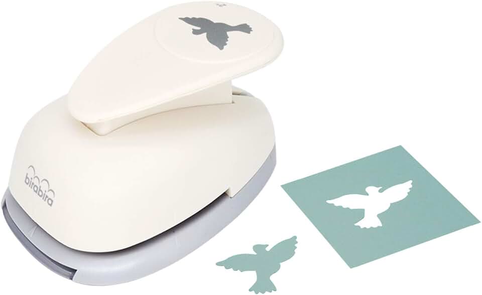 2-Inch Dove Lever Action Craft Punch for Paper and Card Projects