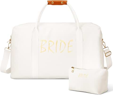 Two-Piece Wedding Weekender Bag for Women