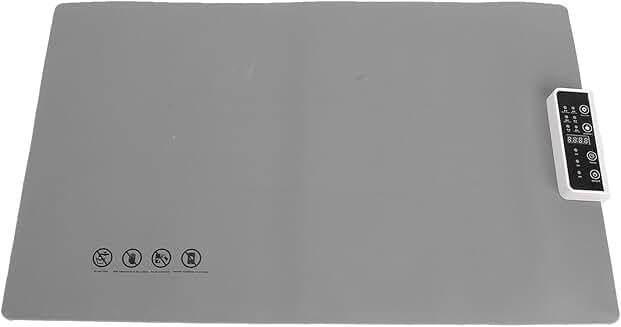 Foldable Silicone Food Warming Mat with Timer