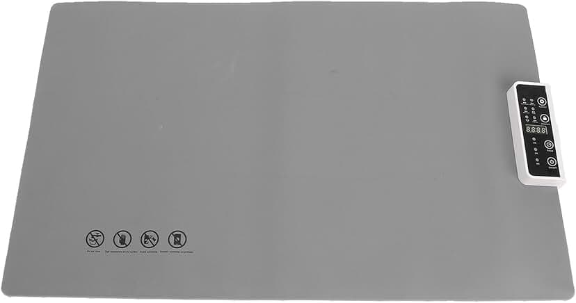 Foldable Silicone Food Warming Mat with Timer