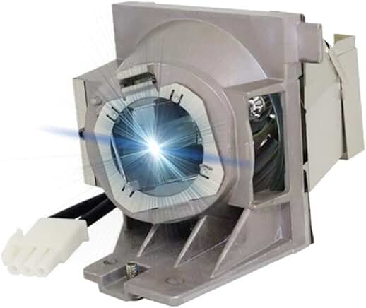 Premium Replacement Lamp Bulb with Housing for Projectors