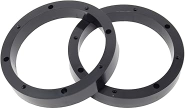 Pair of 6.5-inch plastic speaker spacer rings