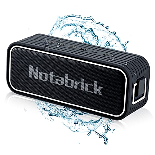 Bluetooth Speaker 40W,Portable Speaker with 3D Surround Sound,Enhanced Bass,IPX7 Waterproof Speaker,Long Playtime,Voice Assistant,100ft Wireless Range for Home,Gardens,Outdoor,Travel