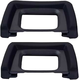 Two Eyepiece Eye Cups for Nikon D5000, D5100, D3000, D3100