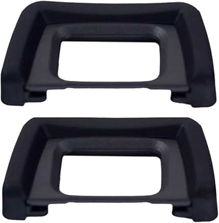 Two Eyepiece Eye Cups for Nikon D5000, D5100, D3000, D3100