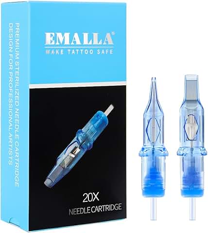 20Pcs Tattoo Needles #10 Bugpin Curved Magnum