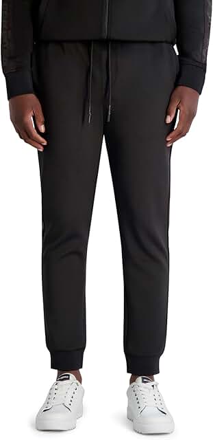 Men's casual pants with drawstring waist and pockets