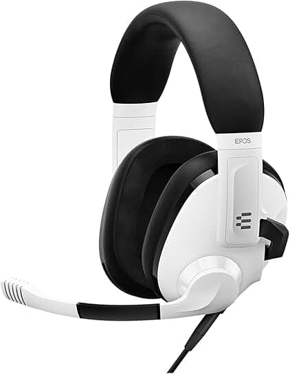 Closed Acoustic Gaming Headset with Noise-Cancelling Microphone