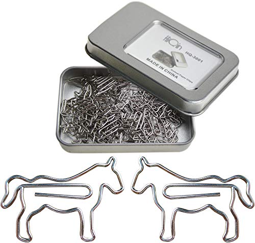 Cute Horse-Shaped Paper Clips for Office and School