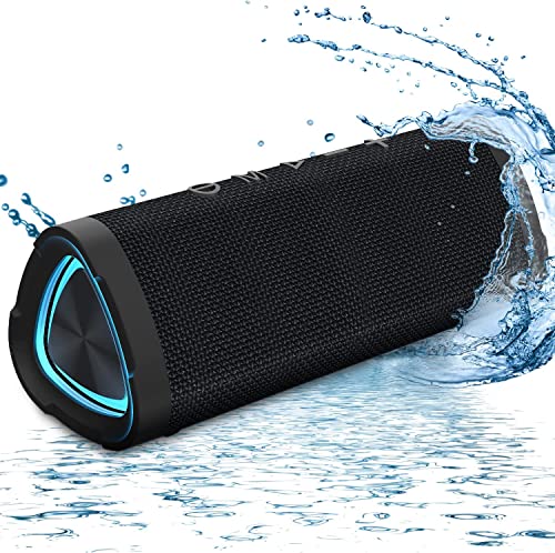 Bluetooth Speakers - V40 Portable Wireless Speaker V5.0 with 24W Loud Stereo Sound, TWS, 24H Playtime & IPX7 Waterproof, Suitable for Travel, Home&Outdoors