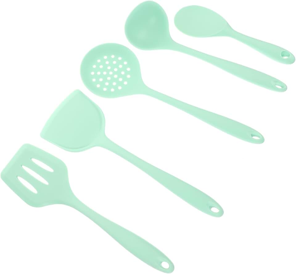 6-Piece Heat-Resistant Silicone Kitchen Utensil Set