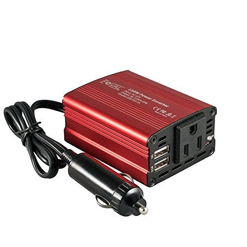 150W Car Power Inverter with Dual USB Charger