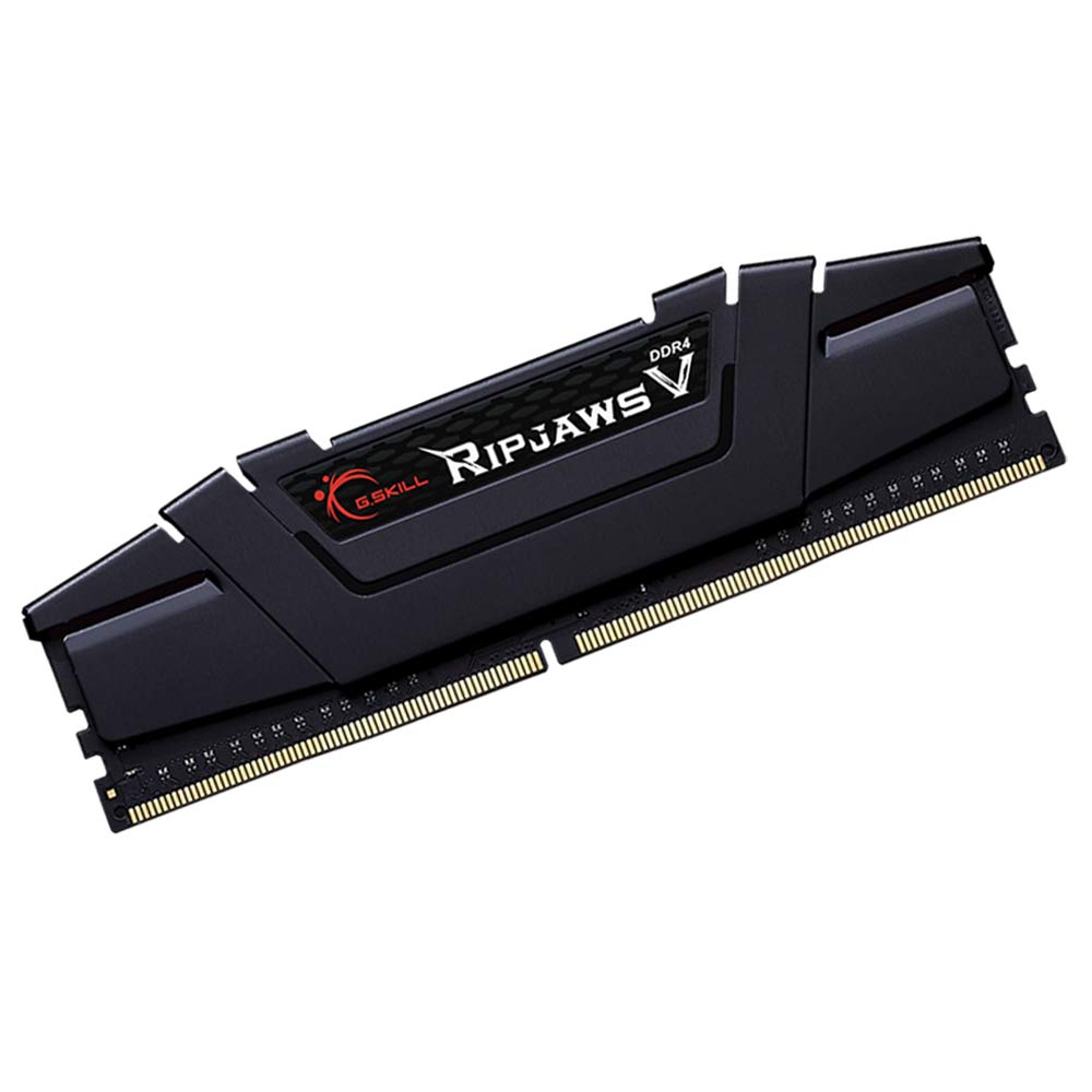 Ripjaws V Series 32GB (2 x 16GB) 288-Pin SDRAM (PC4-25600) DDR4 3200 CL16-18-18-38 1.35V Dual Channel Desktop Memory Model F4-3200C16D-32GVK