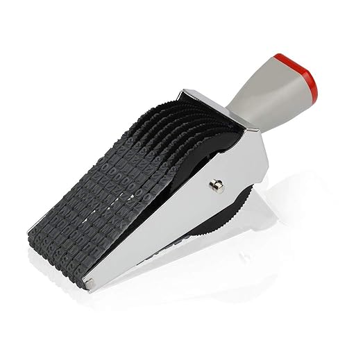 8-Digit Roller Stamp for DIY Crafts and Scrapbooking
