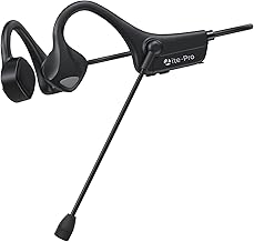 Wireless open ear headphones with microphone