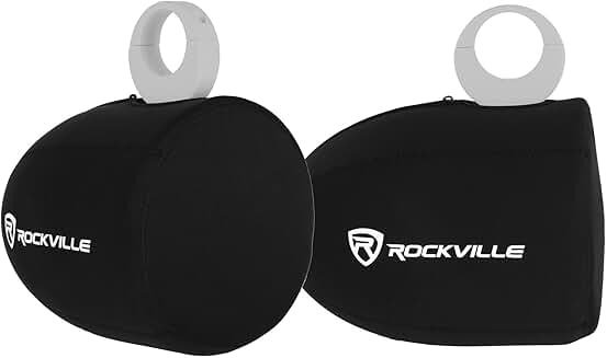 Pair of 8" Neoprene Wakeboard Tower Speaker Covers