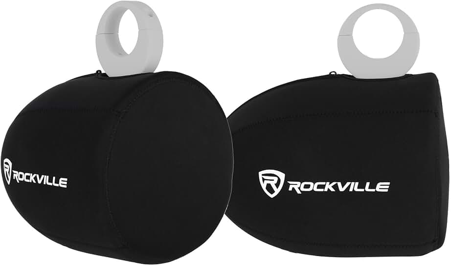 Pair of 8" Neoprene Wakeboard Tower Speaker Covers