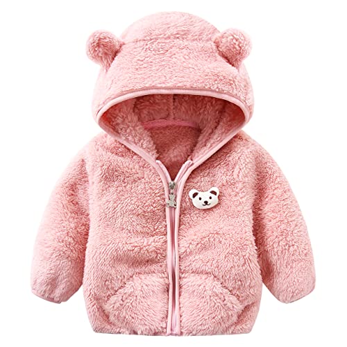 Toddler Fleece Jacket Winter Sweater Coat Clothes Gift For Baby Girl 2T Clothing