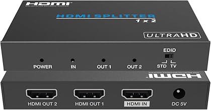 4K HDMI Splitter Supports 4K@60 4:4:4