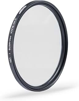 72mm Black Pro-Mist Filter for Portrait Photography and Video