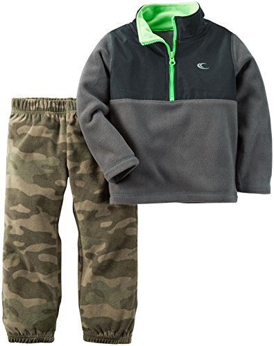 Carter s Baby Boys  2 Pc Playwear Sets 229g302, Grey, NB