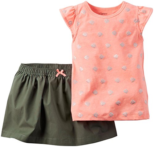 Baby Girls' 2 Pc Playwear Sets 239g144, Print, 3 Months