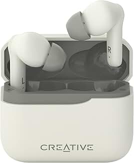 Lightweight True Wireless Earbuds with Noise Cancellation and 32-Hour Playtime