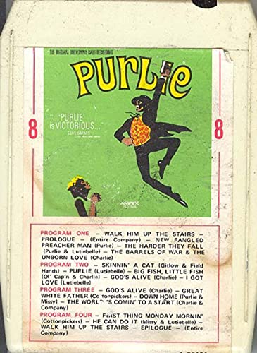 Purlie, Original Broadway Cast 8 Track Tape