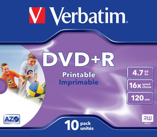LightScribe DVD-R 16X Spindle Pack of 10 43643, Pack Size [ 1 ] SKU VM35082