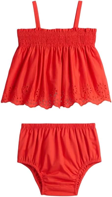 Baby Smocked Two-Piece Outfit