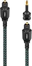2.46 ft. Green Toslink Fiber Optic Digital Audio Cable