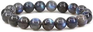 Unisex 7-Inch Rock Jasper Beaded Stretch Bracelet