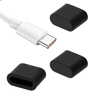 20 Pack Silicone USB C Dust Caps for Charging Ports