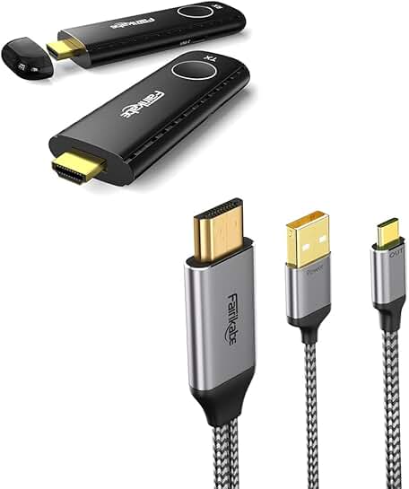 Wireless HDMI Transmitter and Receiver for USB C Displays
