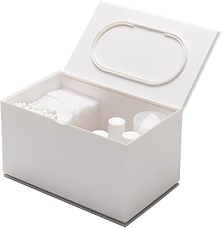 Large Cotton Bathroom Skincare and Makeup Storage Container