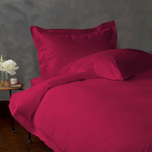 1000 Thread Count 4 Piece Luxurious Sheet Set--100% - 22" Deep Pocket Pink Solid 1000--TC Full)