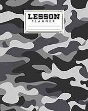 Elementary and high school lesson planner with 121 pages