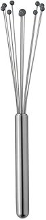 Silicone Ball Whisk for Smooth Sauces, 10x2.25 Inches