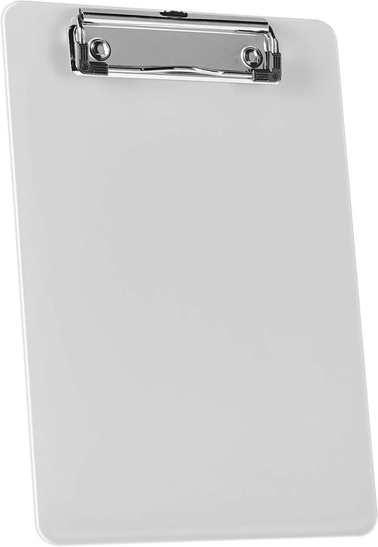 Set of 6 Clear Plastic A5 Memo Clipboards