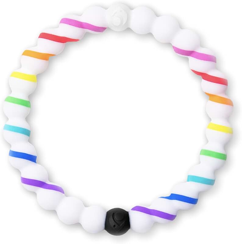 Silicone Beaded Pride Bracelet for All Ages