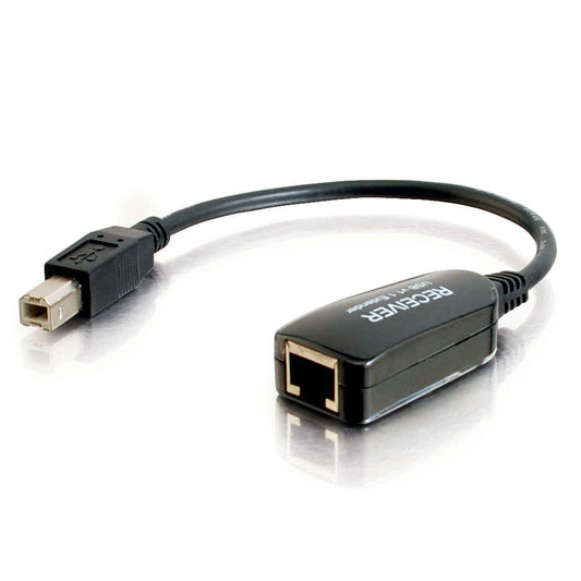 USB extender dongle, USB 1.1 over Cat5, black