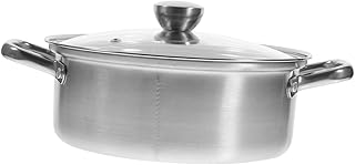 Dual Sided Stainless Steel Soup Pot with Divider