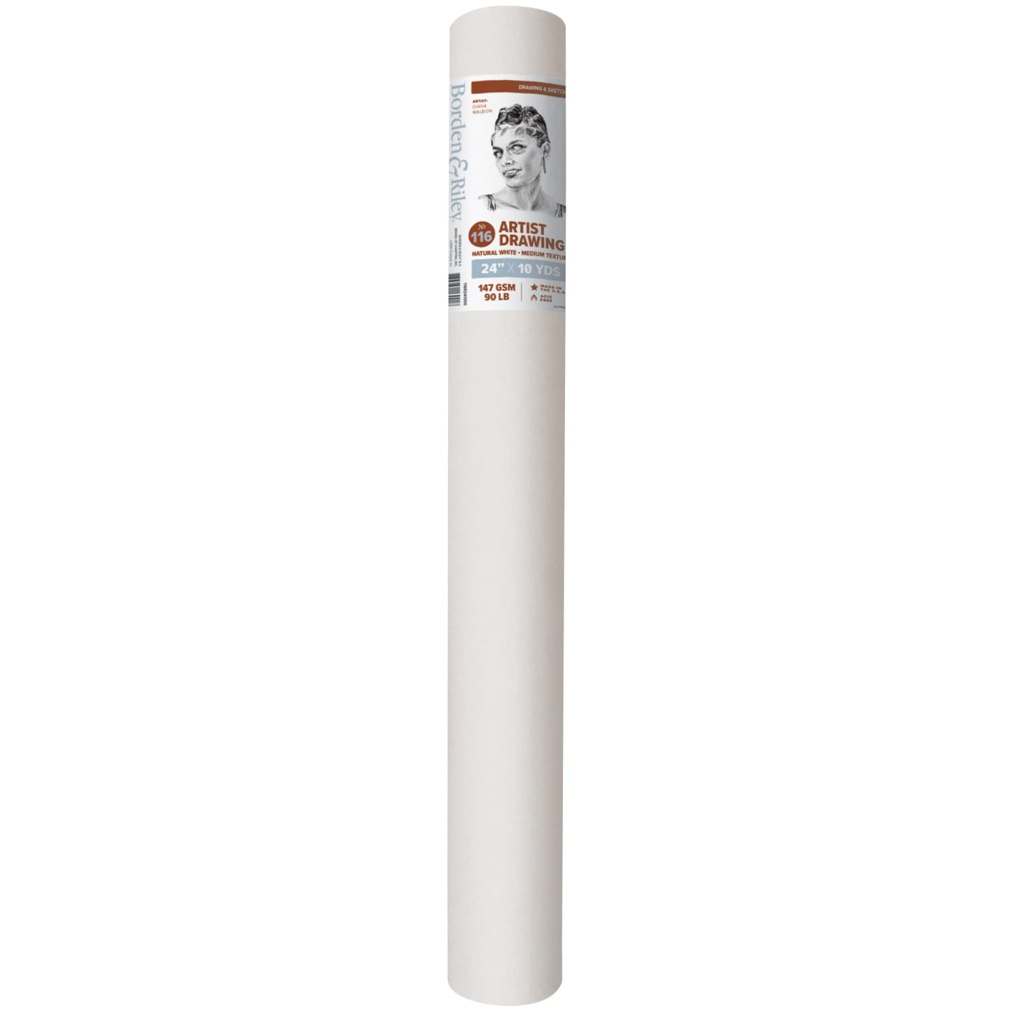 24" x 10 Yards Artist Drawing Vellum Roll
