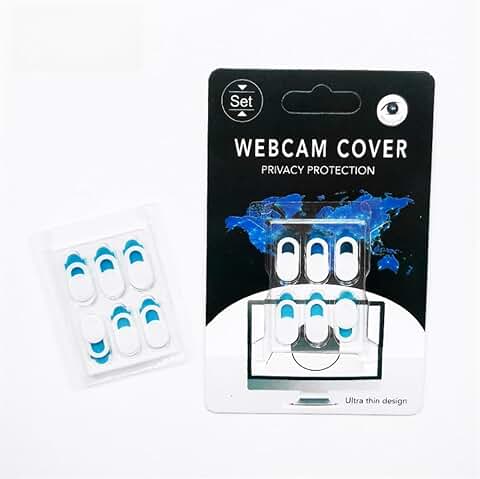 Six ultra-thin camera covers for privacy