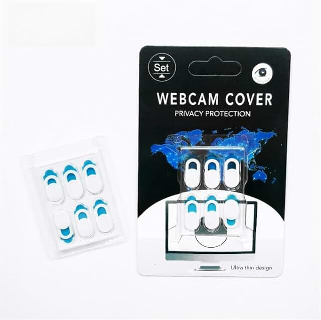 Six ultra-thin camera covers for privacy