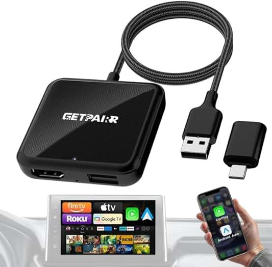 Wireless CarPlay, Android Auto, and HDMI Adapter