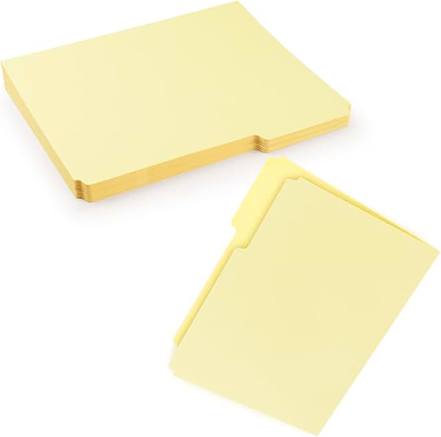 Legal Size Archival File Folders, Pack of 50