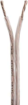14 Gauge 50ft Speaker Wire with Color Coded Conductors